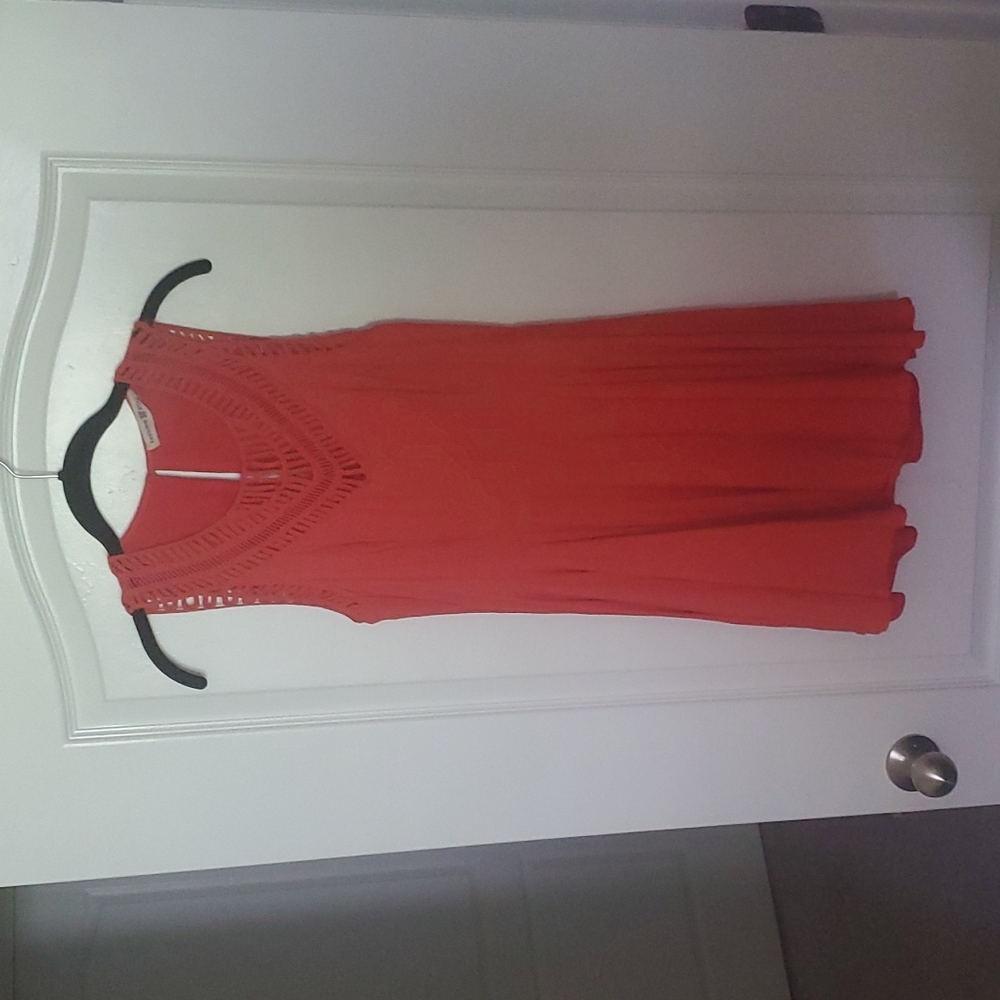 Altar'd State orange casual dress, M